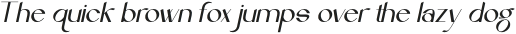 Musthyka Italic otf (400) Sample
