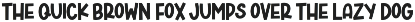WATER FLOATIE Display Font font preview