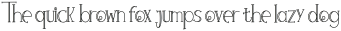 Colores Hollow Font Regular otf (400)