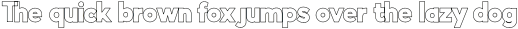 Indigo Outline Font Regular otf (400)