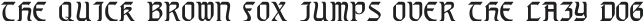 Gothic Initials Five ttf (400)