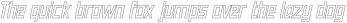 Neuborn Medium Italic Hollow otf (500)