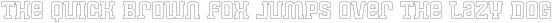 Cintra Slab Outline Unicase Regular otf (400)