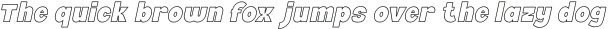 Auxiliary Hollow Italic Italic ttf (400)