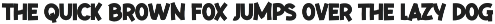 High Mount Display Font preview