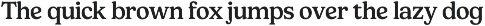 Chewie font family by FontPeople preview