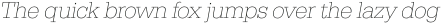 Taran ExtraLight Italic otf (200)