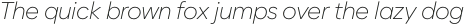 Zabal ExtraLight Italic otf (200)