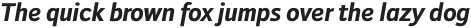 Doradani Bold Italic otf (700)