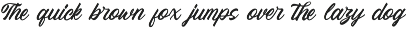 Memphis - Modern Script Font font preview