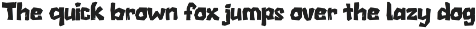 Rocky Rock- Gaming font preview