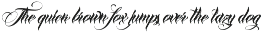 Iraida Script font preview