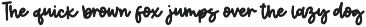 CANDY CORN Halloween Script Font preview