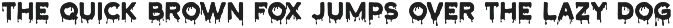 Thawed font preview