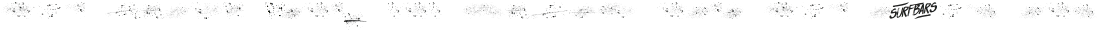 SurfbarsSplashesRegular otf (400) Sample