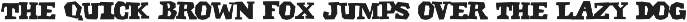 Display Black Serif Font preview