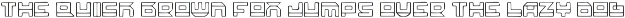 ARCADE font preview