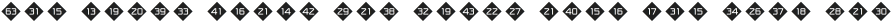 NumbersStyleOne-DiamondNegative ttf (400)