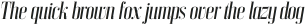 Bodoni Z37 L Condensed Italic otf (400)