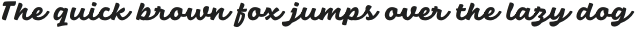 Balneario Script Bold otf (700) Sample