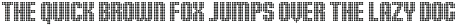 Display Dots Three Sans Font preview