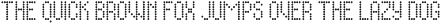 Display Dots Four Sans Font preview