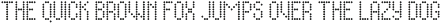 Display Dots Four Sans Font preview