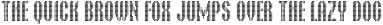 Display Dots Five Font preview