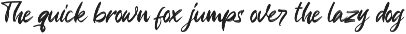 Higuey Matteo - Textured Brush Font preview