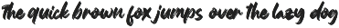 The Junipes - Textured Brush Font preview