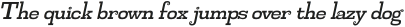 Jillsville Italic otf (400)