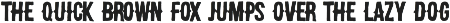 Brooklyn Coffee Custom Font preview
