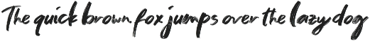 Greylight Brush Font preview