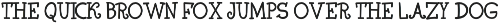 Ugly handcrafted display font preview