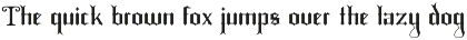 Black Mild Typeface preview