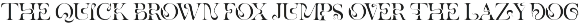 More Aloof Typeface Font preview