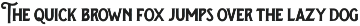 Splandor Typeface preview