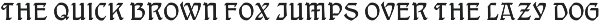 Gothic Initials Eight Font preview