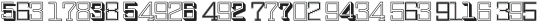 DisplayDigitsSeven otf (400)