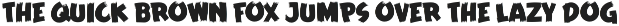 Outpost Retro Brush Font preview