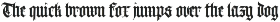 Prescissa Blackletter Typeface preview