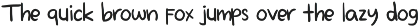 Minako font preview