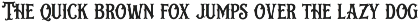 Bistern - Victorian Display Font font preview