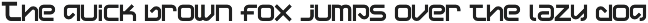 Display Uncanny Font preview
