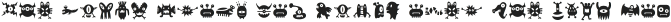Monster Dingbats ttf (400)
