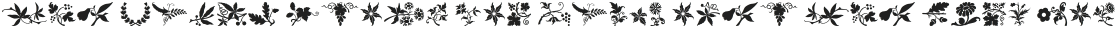 Printers Plant Ornaments otf (400)