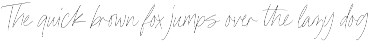 Avanti Casual Script in Bold & Thin font preview