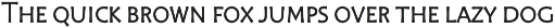 Dilectus font preview