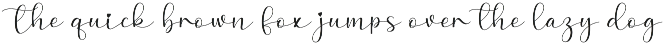Amellia Bellania | handwritten font preview