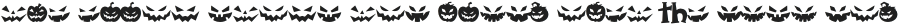 Spooky Pumpkin icon Regular otf (400)